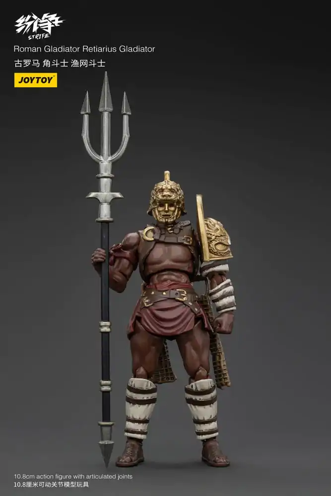 Strife Action Figure 1/18 Roman Gladiator Retiarius Gladiator 11 cm termékfotó