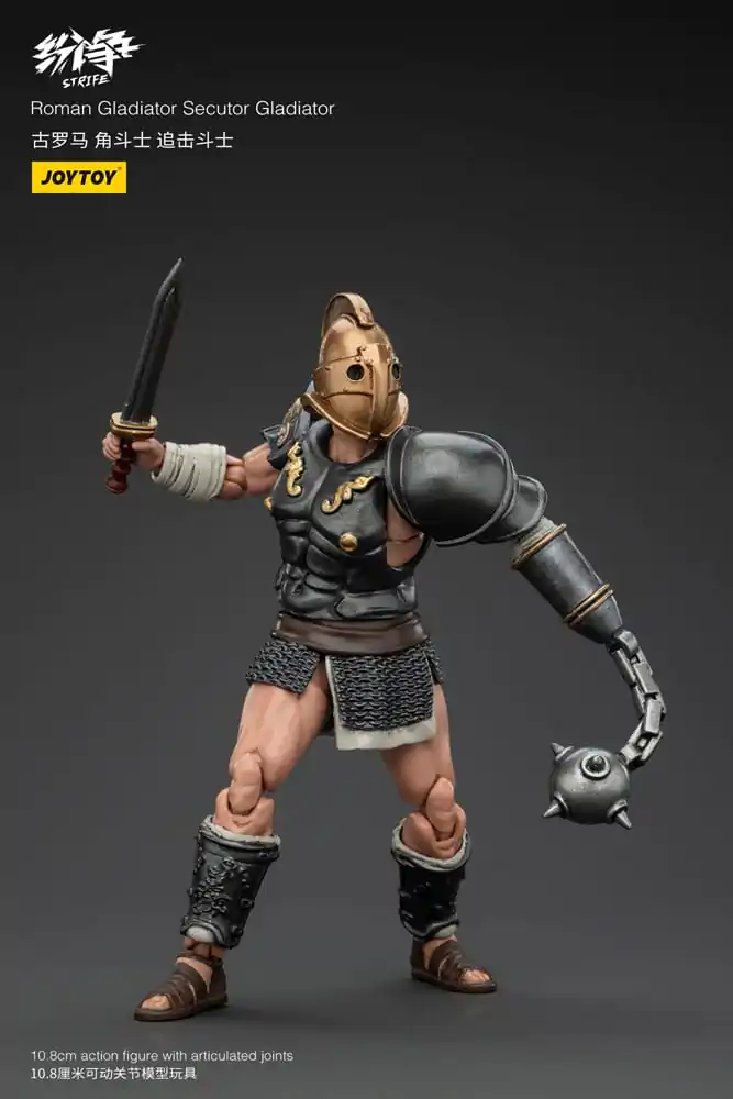 Strife Action Figure 1/18 Roman Gladiator Secutor Gladiator 11 cm termékfotó