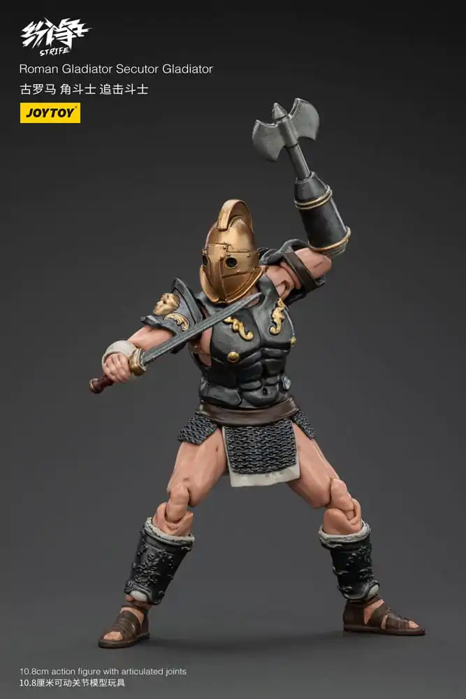 Strife Action Figure 1/18 Roman Gladiator Secutor Gladiator 11 cm termékfotó