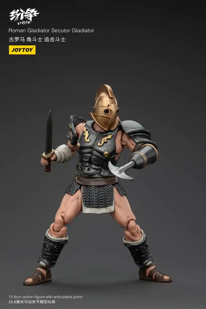 Strife Action Figure 1/18 Roman Gladiator Secutor Gladiator 11 cm termékfotó