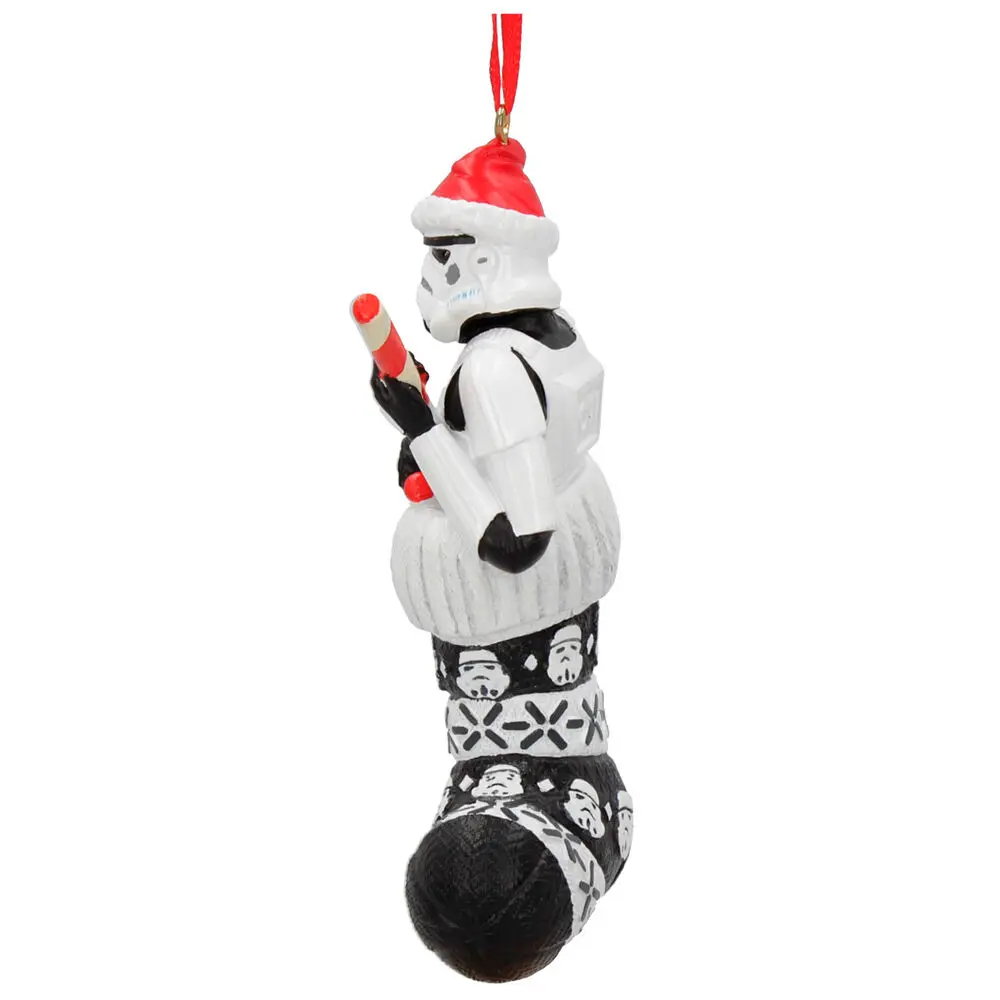 Stromtrooper in Stocking Christmas hanging ornament product photo