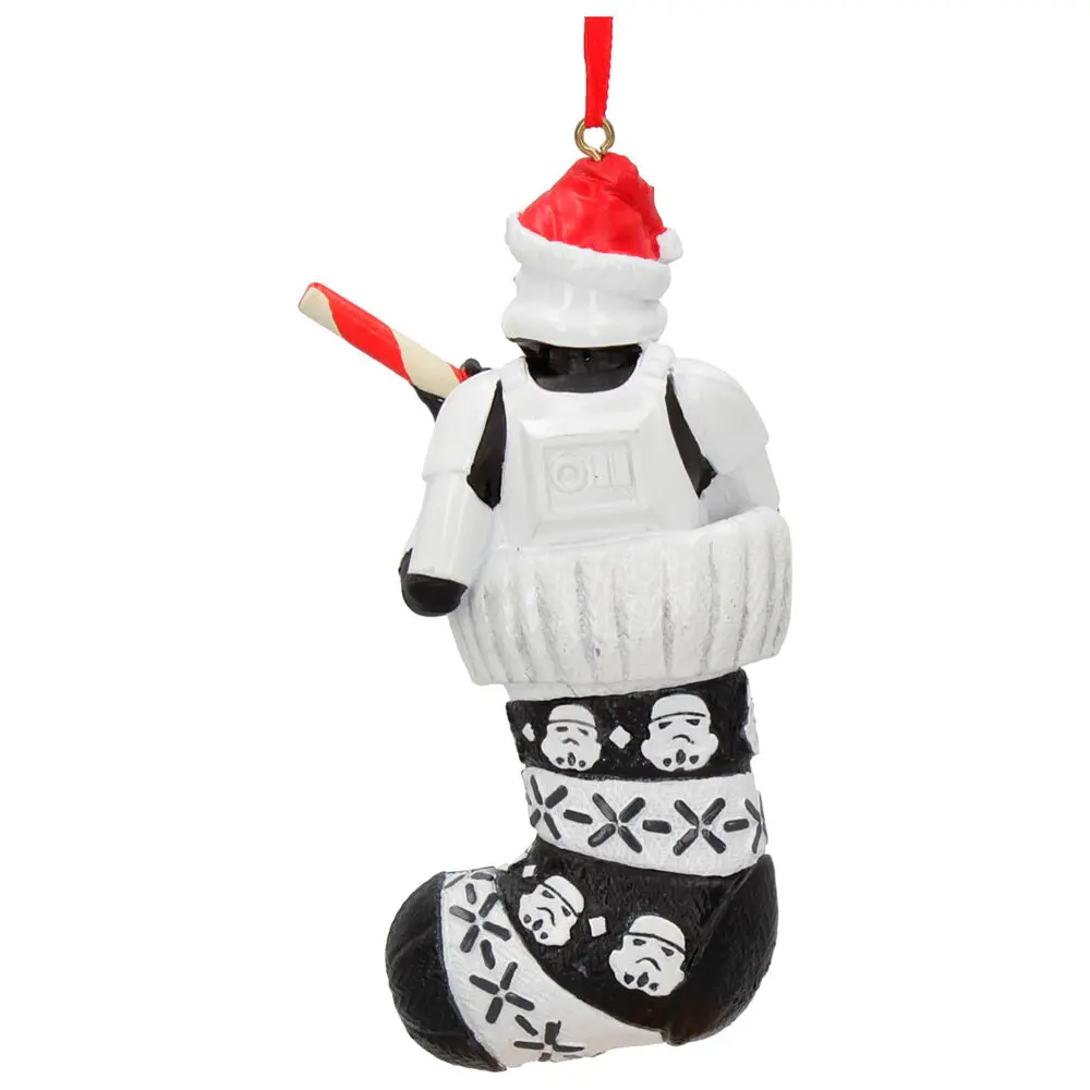 Stromtrooper in Stocking Christmas hanging ornament product photo