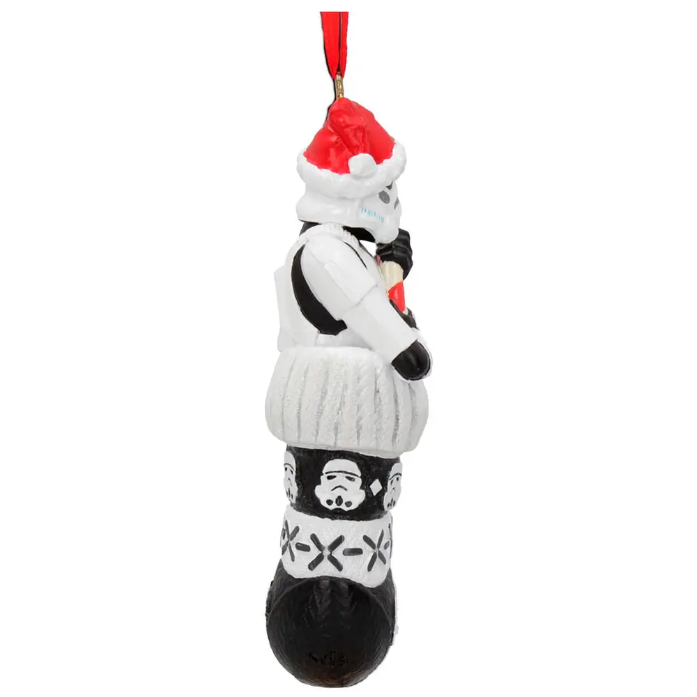Stromtrooper in Stocking Christmas hanging ornament product photo