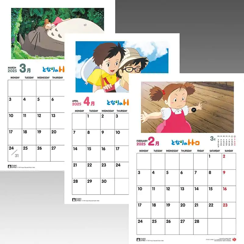 Studio Ghibli Calendar 2025 *English Version* termékfotó