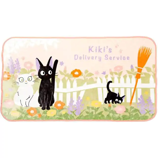 Studio Ghibli Fleece Blanket Kiki's Delivery Service Jiji & Lily Strawberry Arch 80 x 150 cm product photo