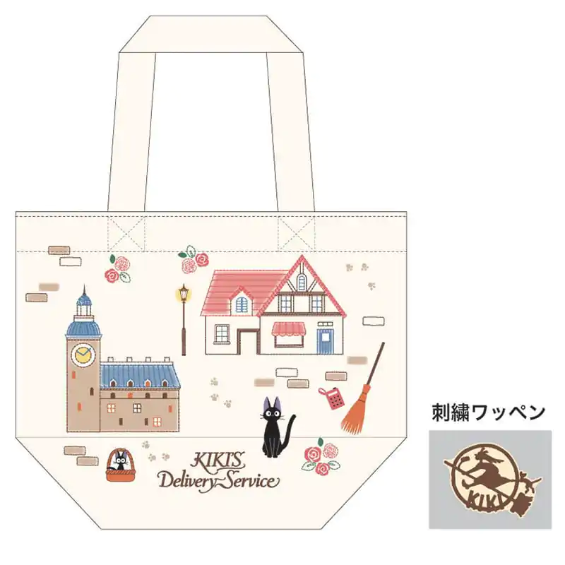 Studio Ghibli Tote Bag Kiki's Delivery Service Kiki's Town product photo