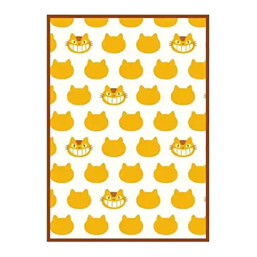 Studio Ghibli Fleece Blanket My Neighbor Totoro Catbus Silhouette 100 x 140 cm product photo