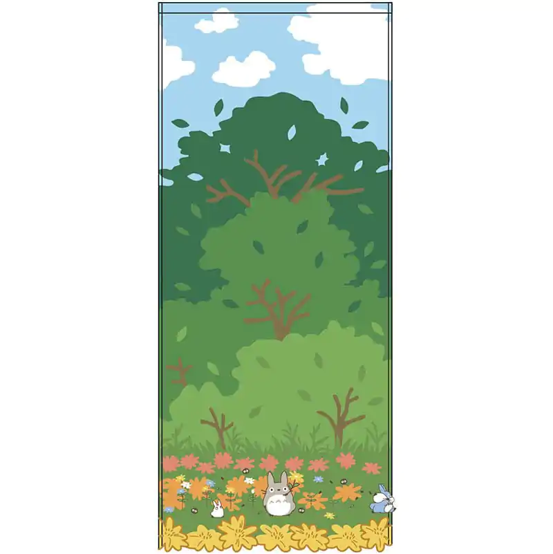 Studio Ghibli Towel My Neighbor Totoro Medium and Small Totoro Racing 34 x 80 cm product photo