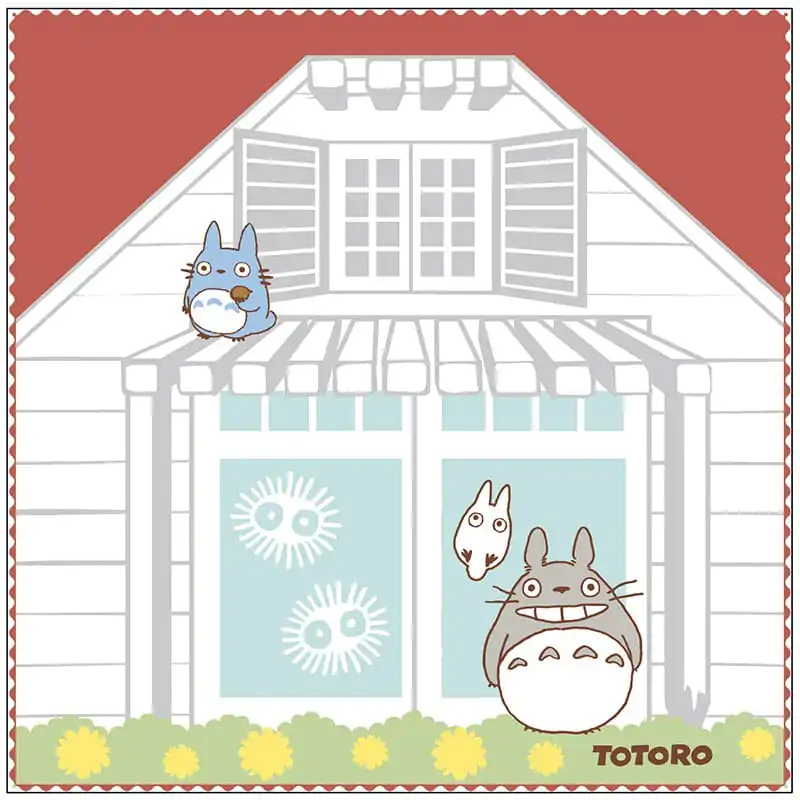 Studio Ghibli Mini Towel My Neighbor Totoro Satsuki & Mei's House 25 x 25 cm product photo