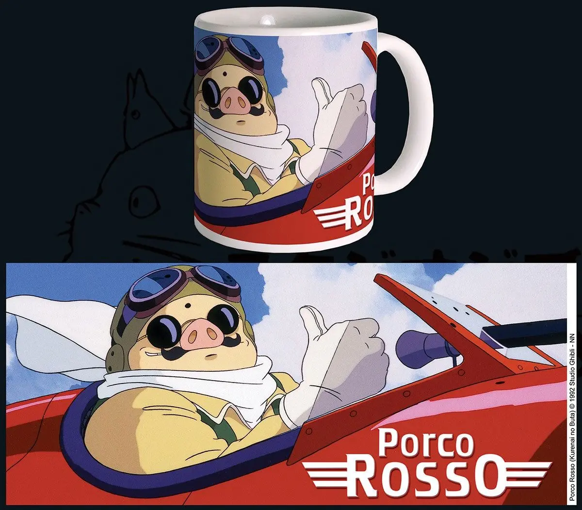 Studio Ghibli Mug Porco Rosso termékfotó