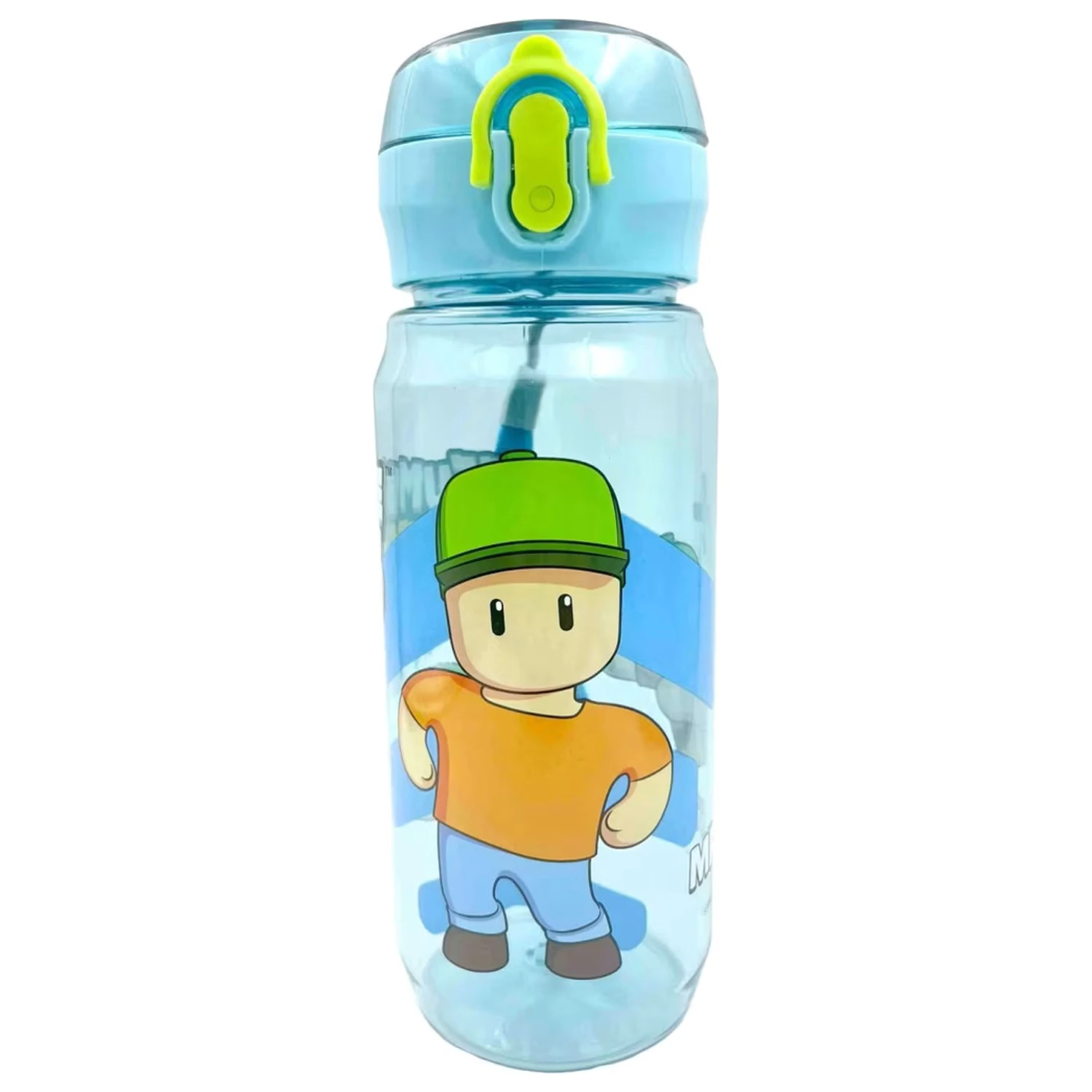 Stumble Guys All Day Plastic Water Bottle with Hanger 600 ml product photo