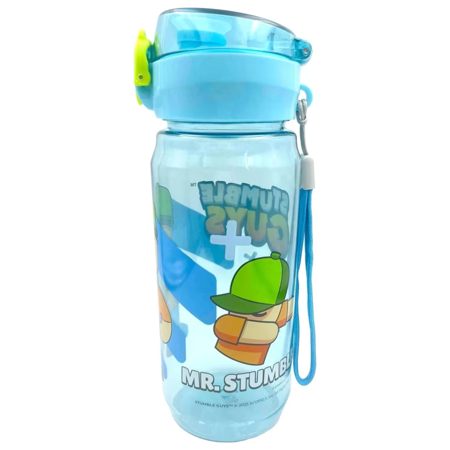 Stumble Guys All Day Plastic Water Bottle with Hanger 600 ml product photo