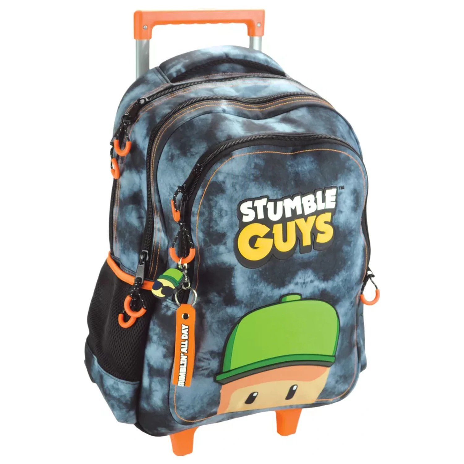 Stumble Guys wheeled school bag, bag 46 cm product photo