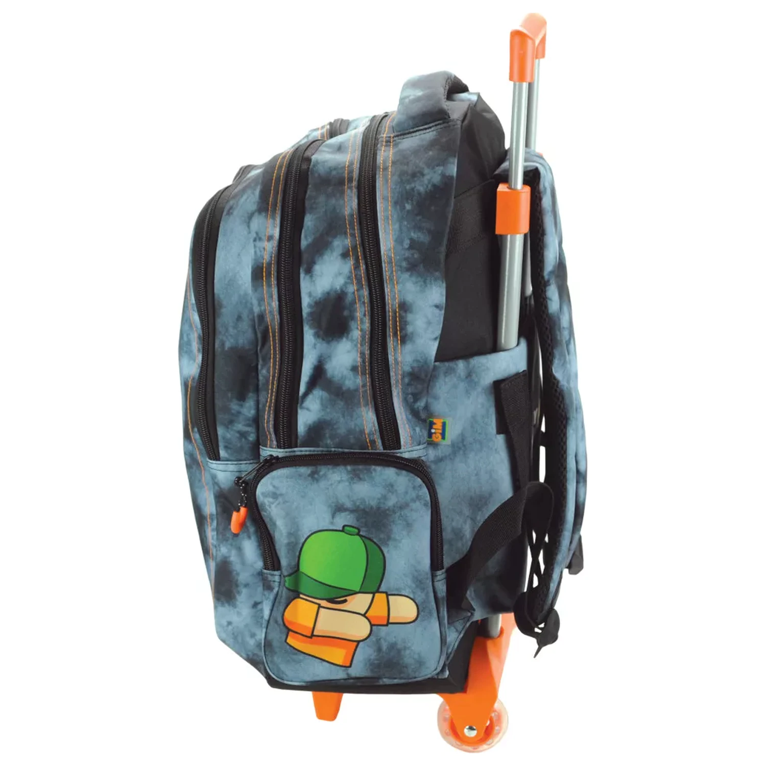 Stumble Guys wheeled school bag, bag 46 cm product photo