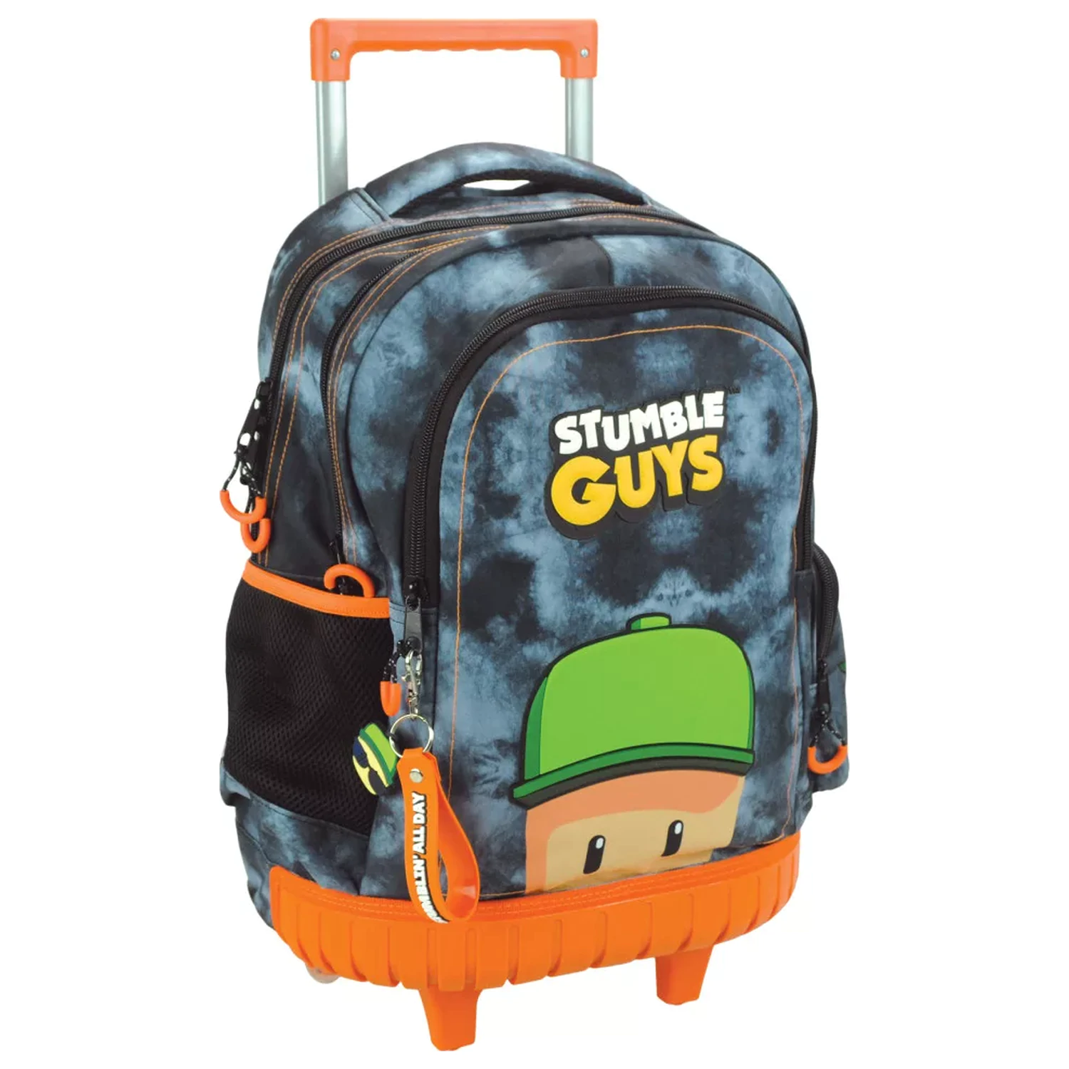 Stumble Guys Hat premium rolling school bag, bag 42 cm product photo
