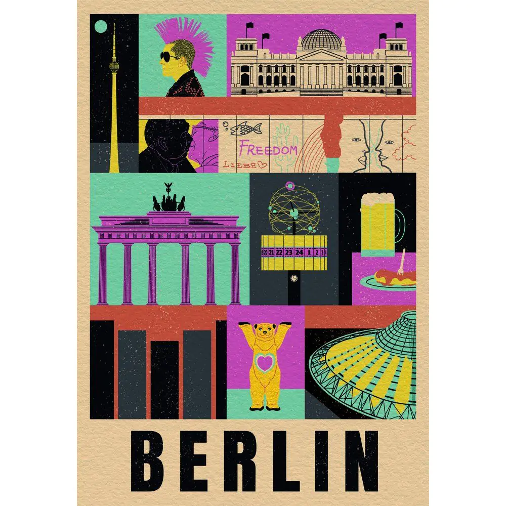 Style in the City Berlin puzzle 1000pcs product photo