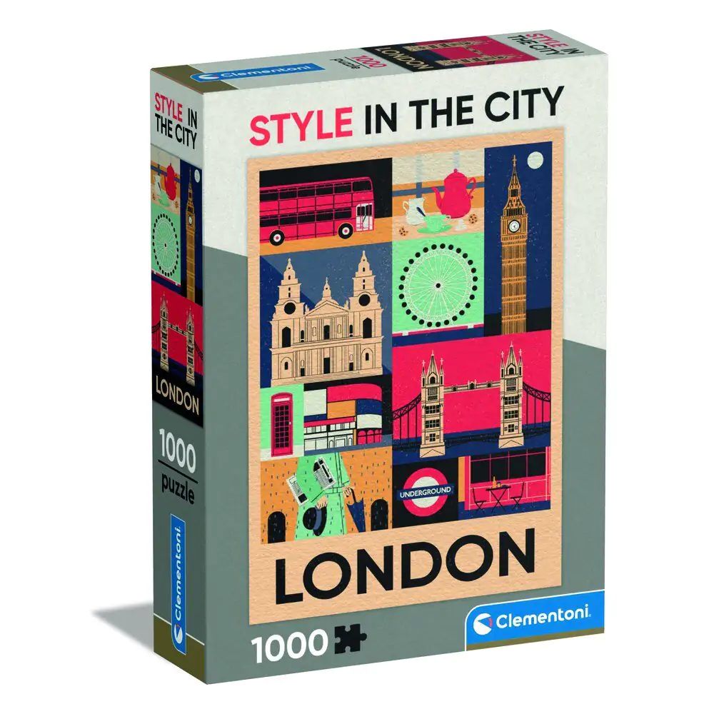 Style in the City London puzzle 1000pcs product photo