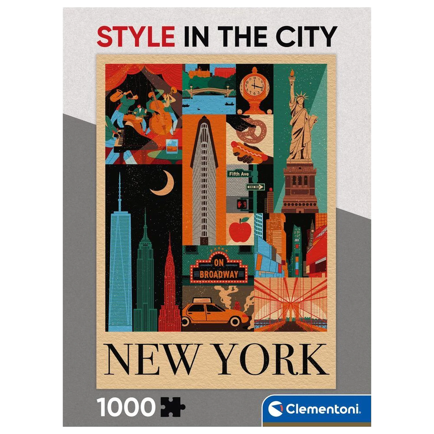 Style In The City New York puzzle 1000pcs product photo