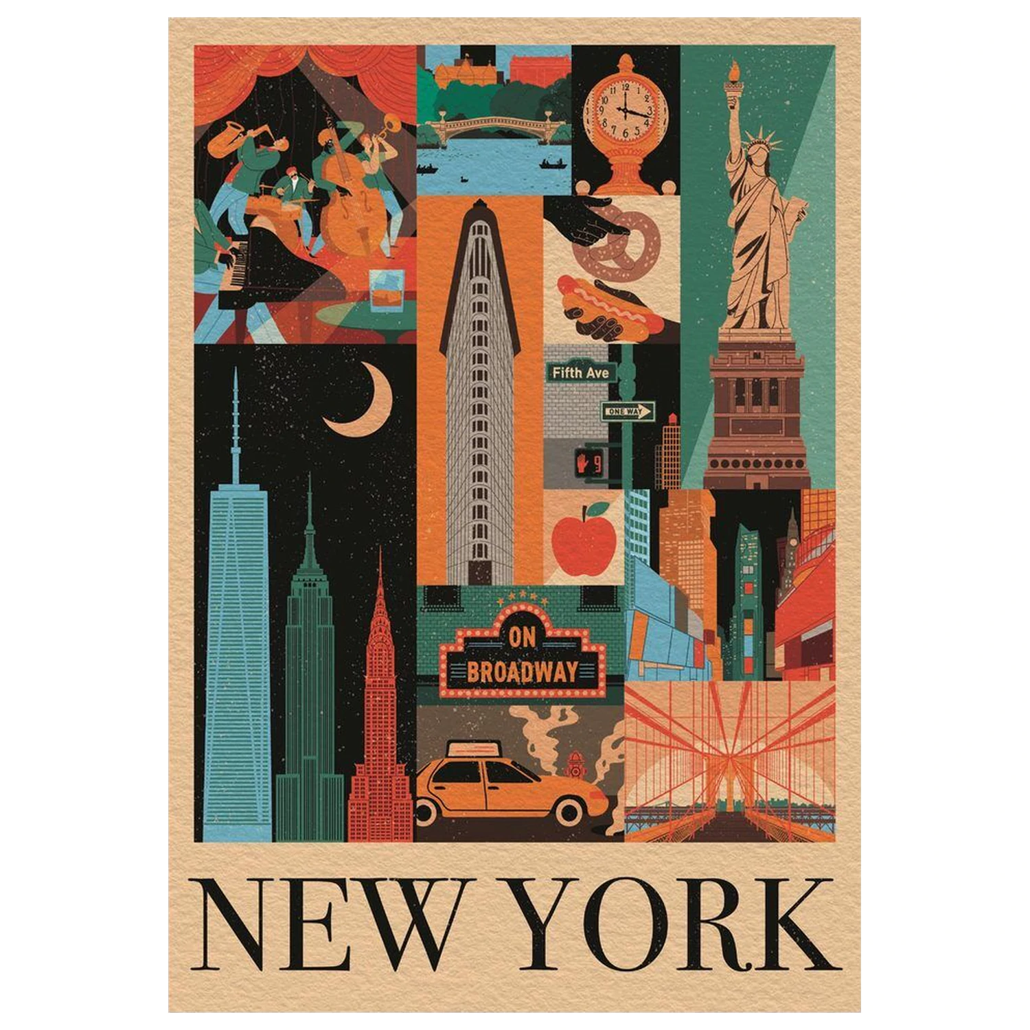 Style In The City New York puzzle 1000pcs product photo