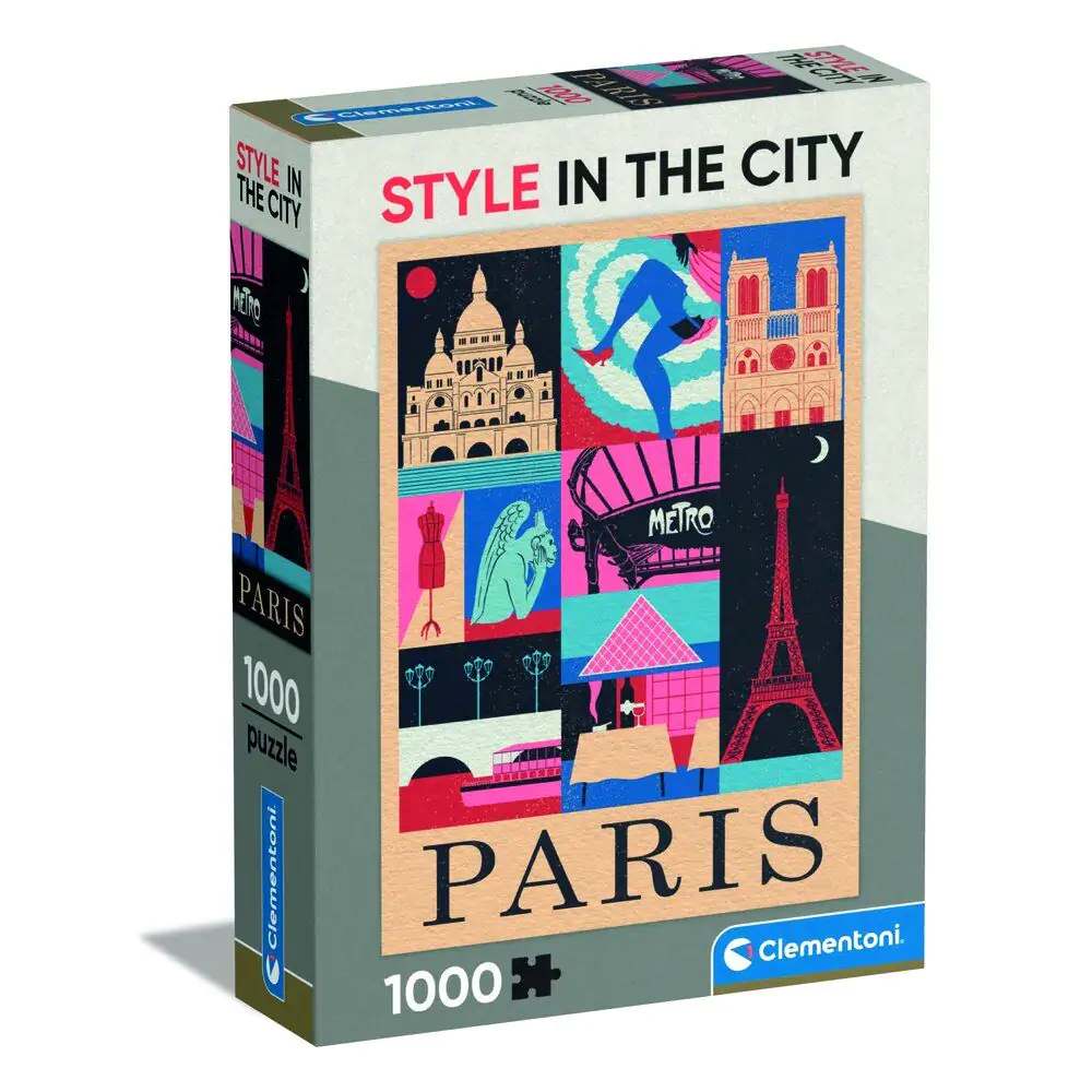 Style in the City Paris puzzle 1000pcs product photo