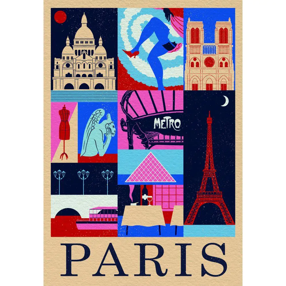 Style in the City Paris puzzle 1000pcs product photo