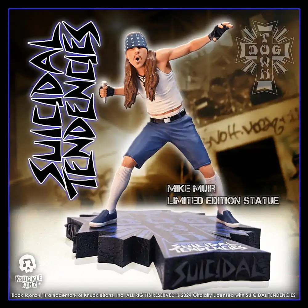 Suicidal Tendencies Rock Iconz Statue Mike Muir 22 cm termékfotó