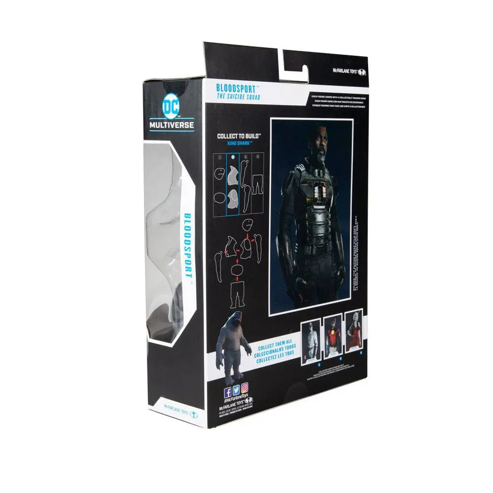 Suicide Squad Build A Action Figure Bloodsport 18 cm product photo