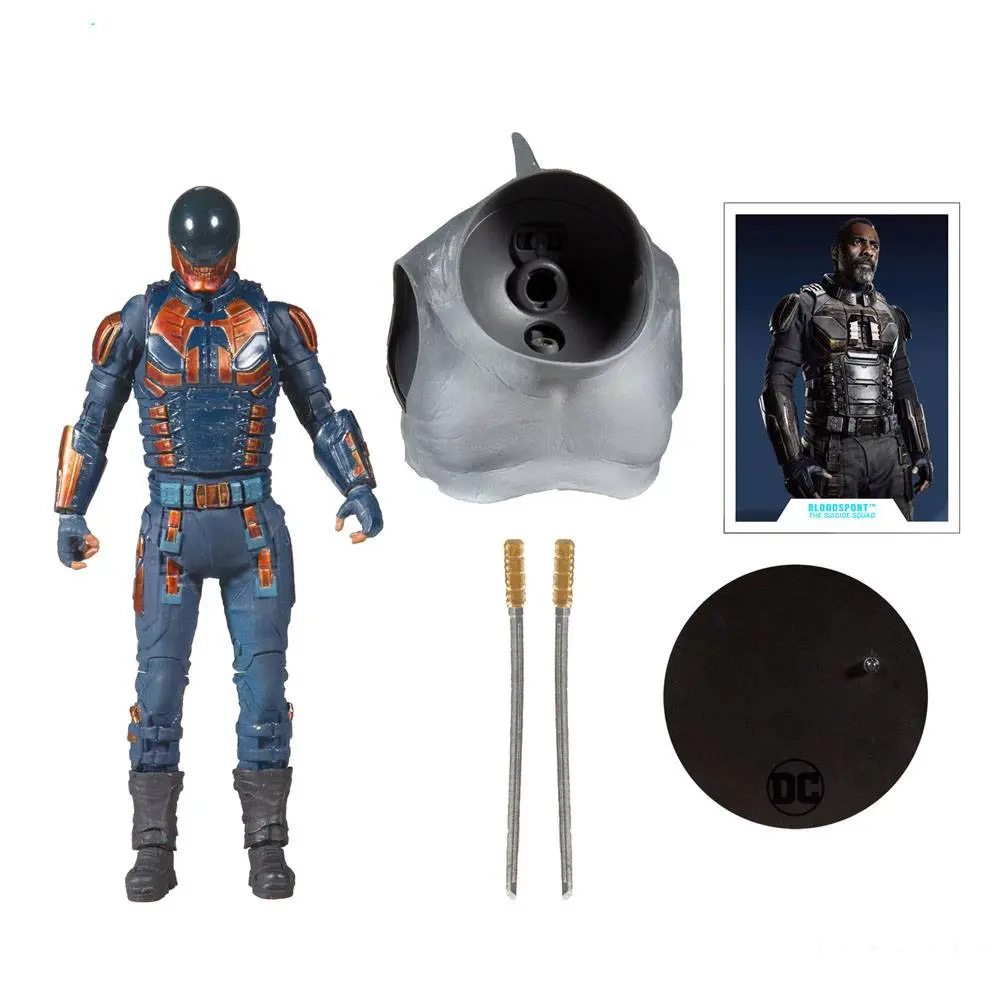 Suicide Squad Build A Action Figure Bloodsport 18 cm product photo