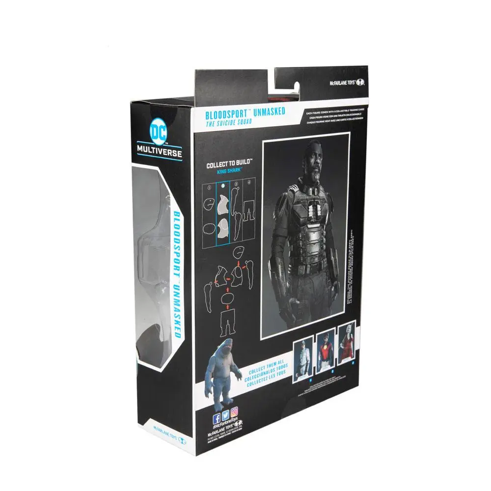 Suicide Squad Build A Action Figure Bloodsport (Unmasked) 18 cm product photo