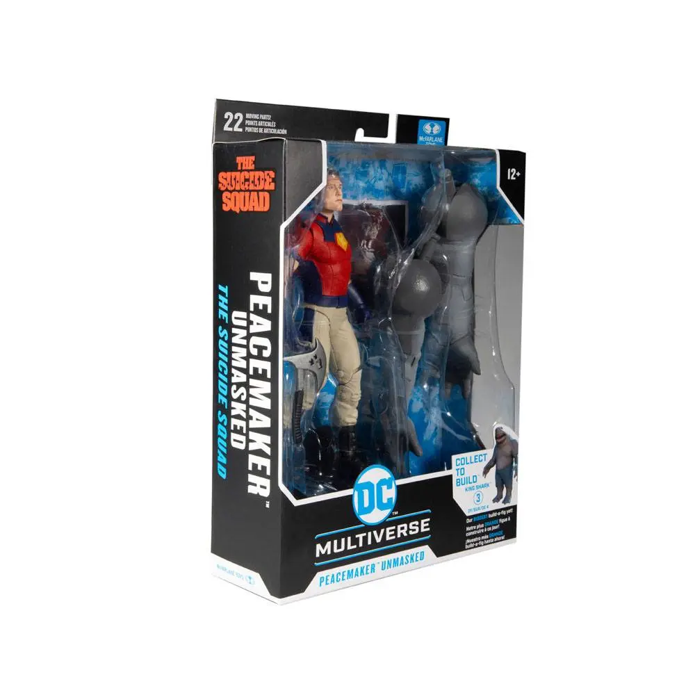 Suicide Squad Build A Action Figure Peace Maker (Unmasked) 18 cm termékfotó