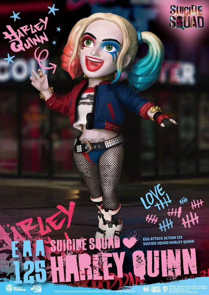 Suicide Squad Egg Attack Action Action Figure Harley Quinn 17 cm product photo