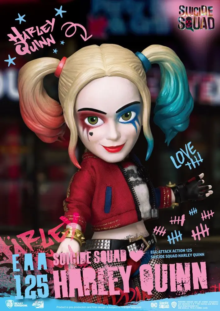 Suicide Squad Egg Attack Action Action Figure Harley Quinn 17 cm product photo