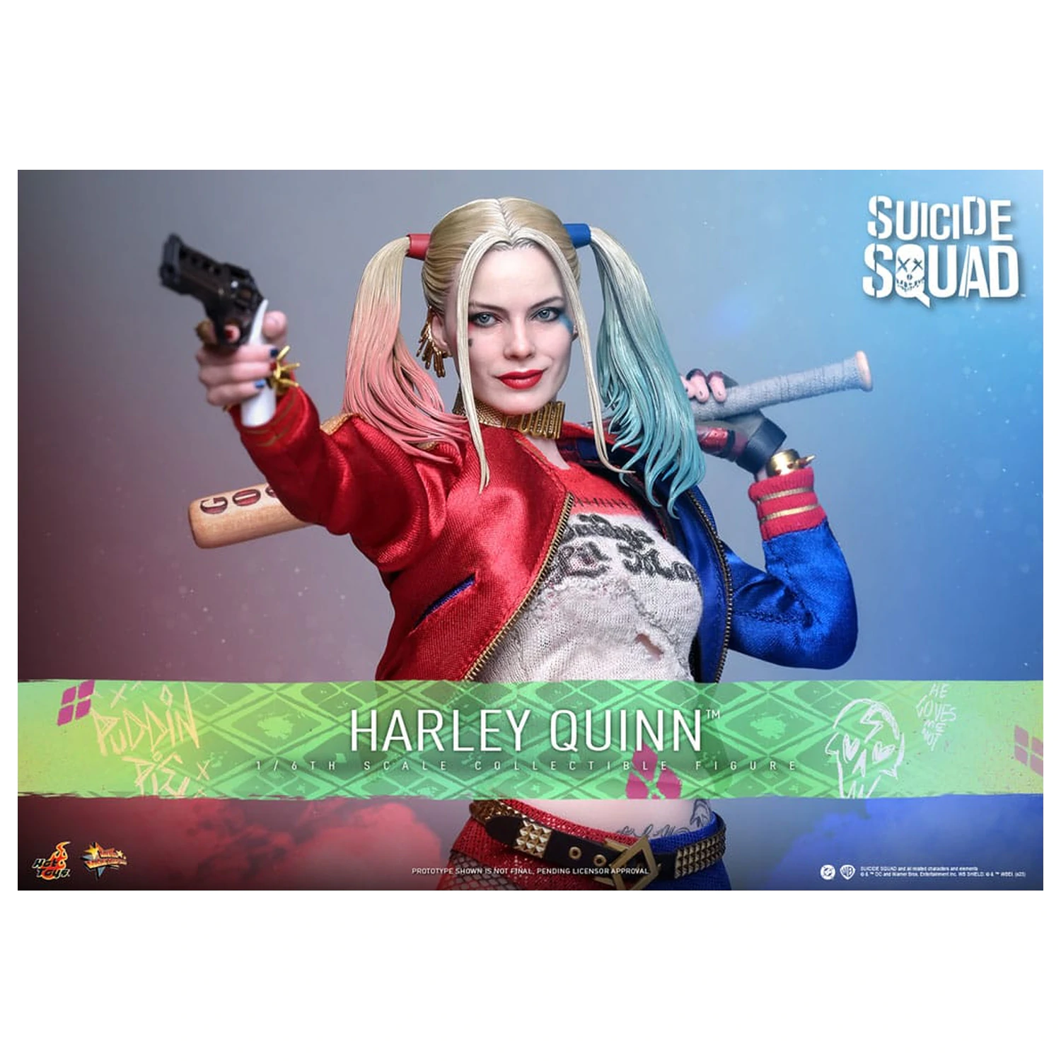 Suicide Squad Movie Masterpiece Action Figure 1/6 Harley Quinn 29 cm product photo