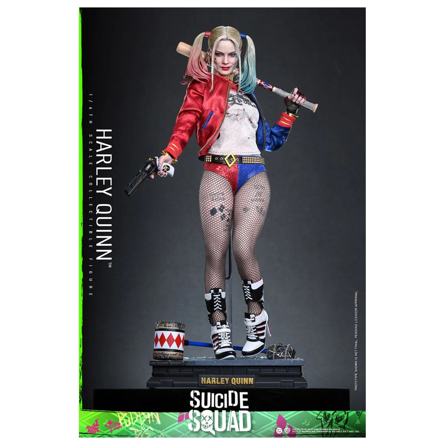 Suicide Squad Movie Masterpiece Action Figure 1/6 Harley Quinn 29 cm product photo