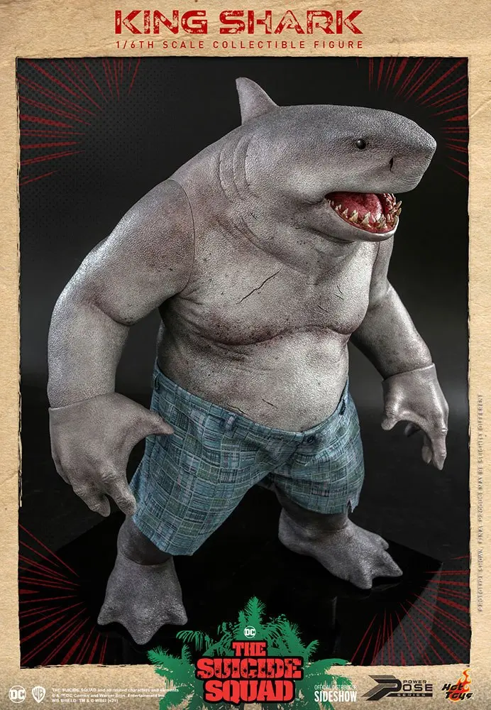 Suicide Squad Movie Masterpiece Action Figure 1/6 King Shark 35 cm product photo