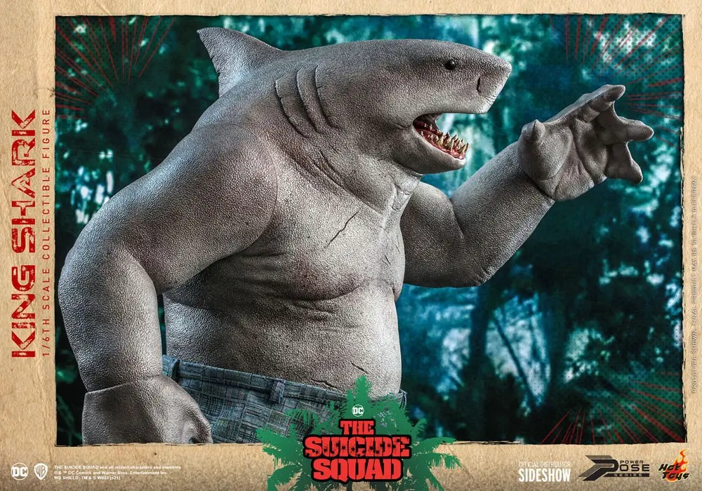 Suicide Squad Movie Masterpiece Action Figure 1/6 King Shark 35 cm product photo