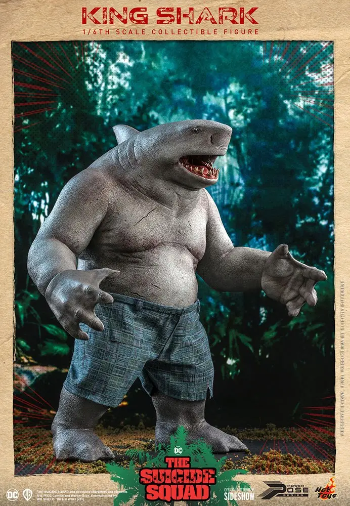 Suicide Squad Movie Masterpiece Action Figure 1/6 King Shark 35 cm product photo