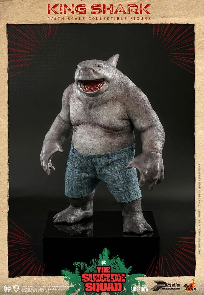 Suicide Squad Movie Masterpiece Action Figure 1/6 King Shark 35 cm termékfotó