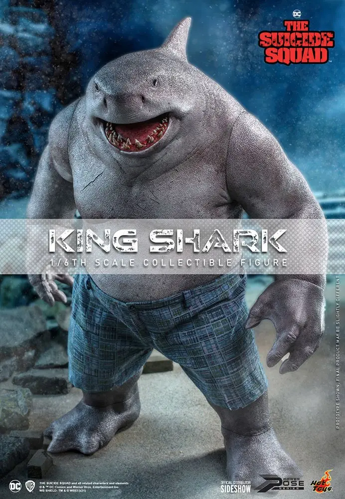 Suicide Squad Movie Masterpiece Action Figure 1/6 King Shark 35 cm product photo