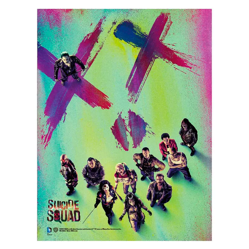 Suicide Squad XX glass poster product photo