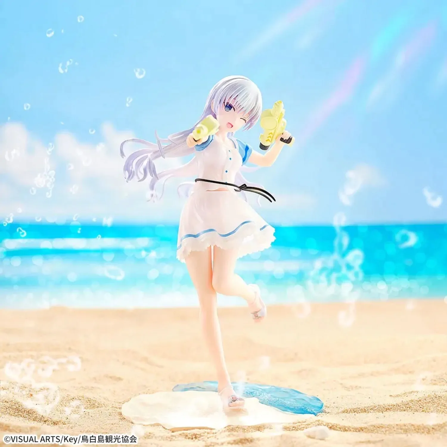 Summer Pockets Luminasta PVC Statue Shiroha Naruse 20 cm product photo
