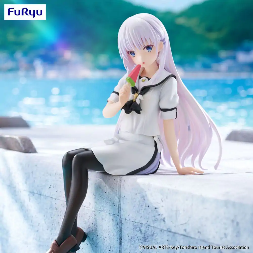 Summer Pockets Noodle Stopper PVC Statue Shiroha Naruse 15 cm product photo