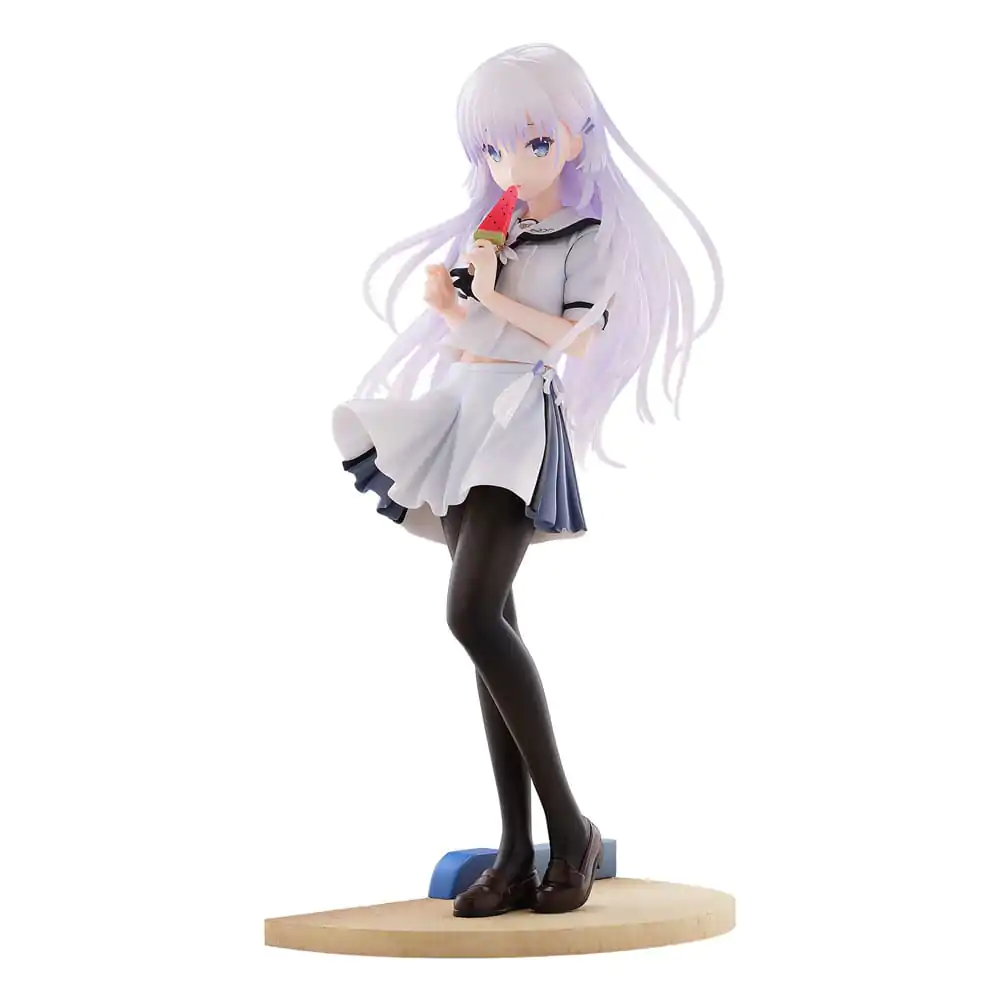 Summer Pockets REFLECTION BLUE PVC Statue 1/7 Shiroha Naruse 24 cm product photo