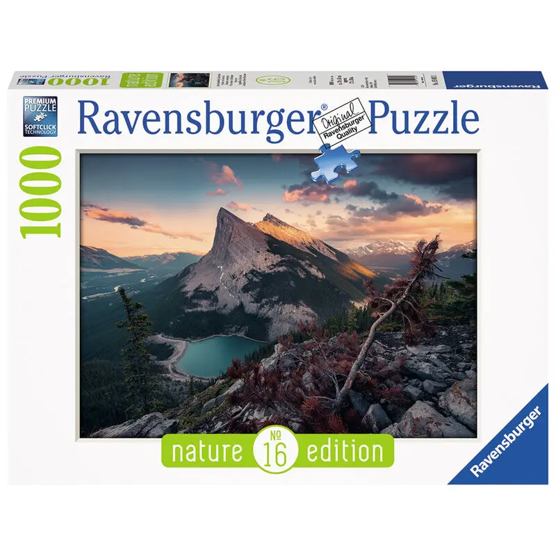 Sunset in the mountains puzzle 1000pcs product photo