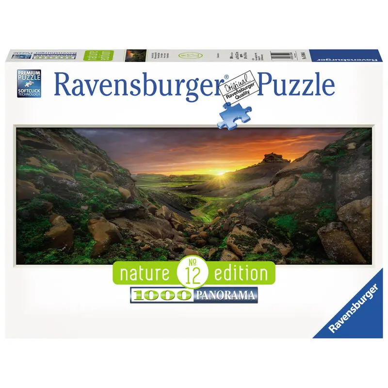Sunshine over Iceland puzzle 1000pcs product photo