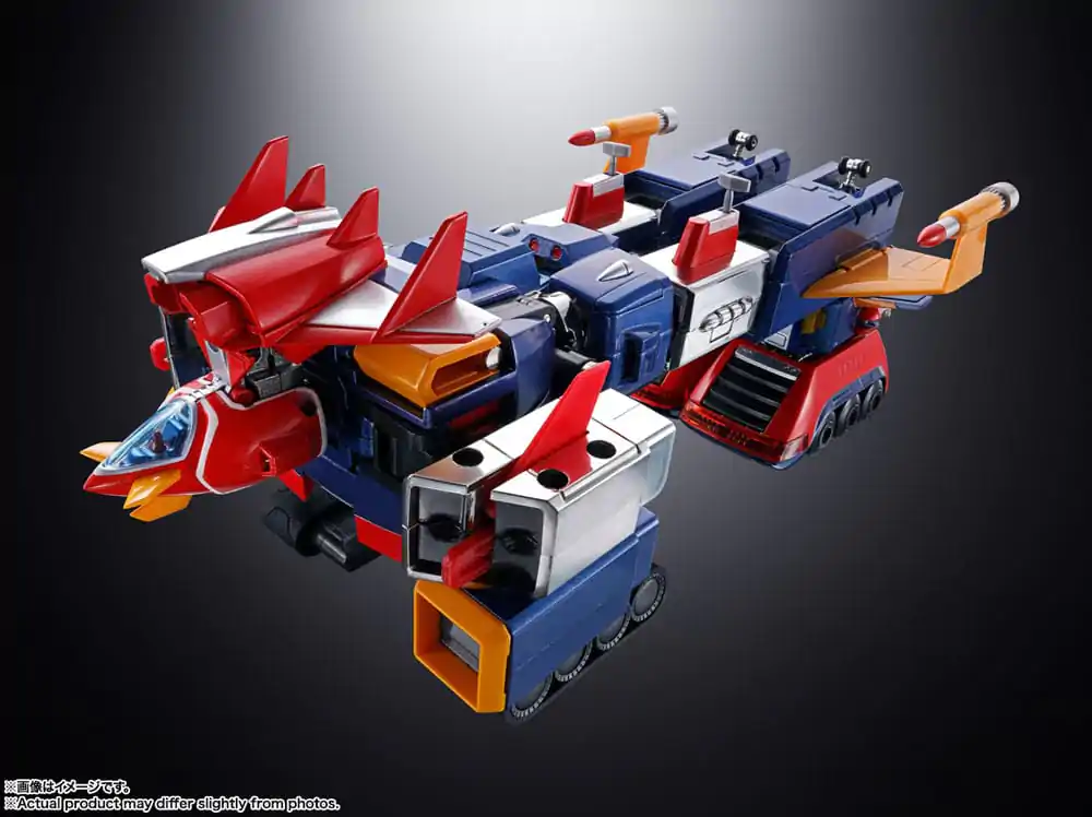 Super Electromagnetic Machine Voltes V Soul of Chogokin Diecast Action Figure GX31-SP 25 cm product photo