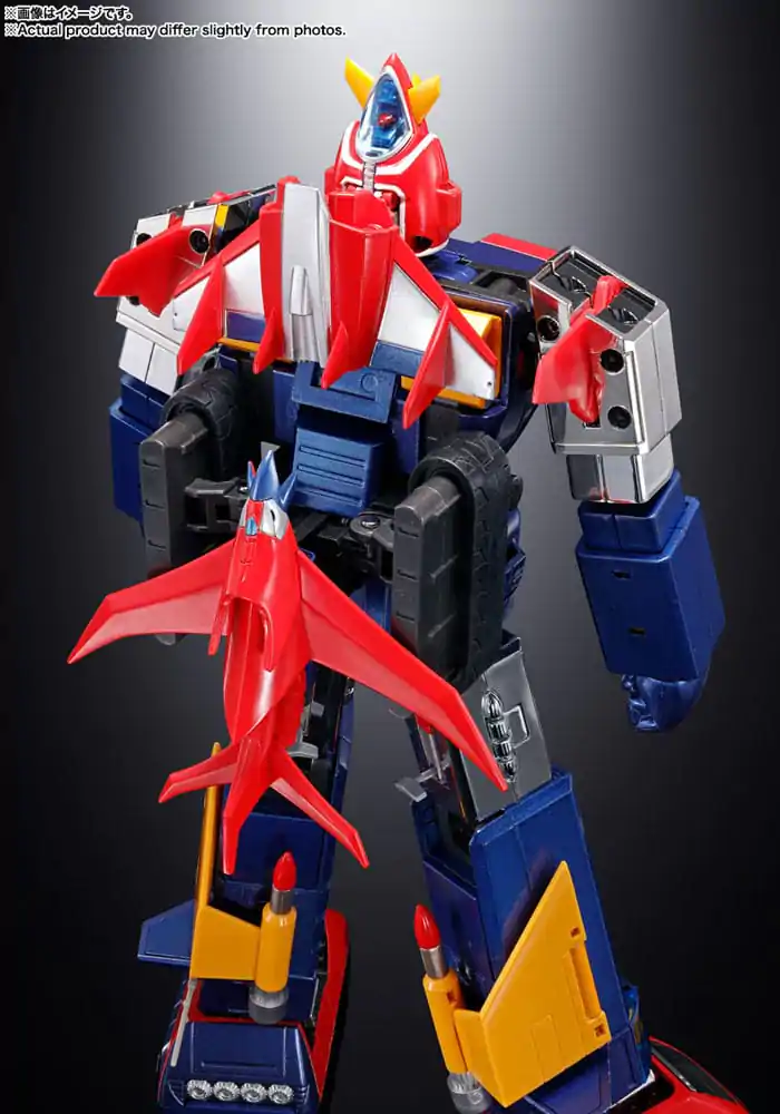 Super Electromagnetic Machine Voltes V Soul of Chogokin Diecast Action Figure GX31-SP 25 cm product photo