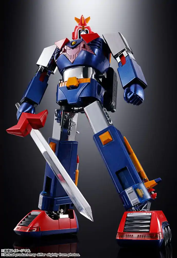 Super Electromagnetic Machine Voltes V Soul of Chogokin Diecast Action Figure GX31-SP 25 cm product photo