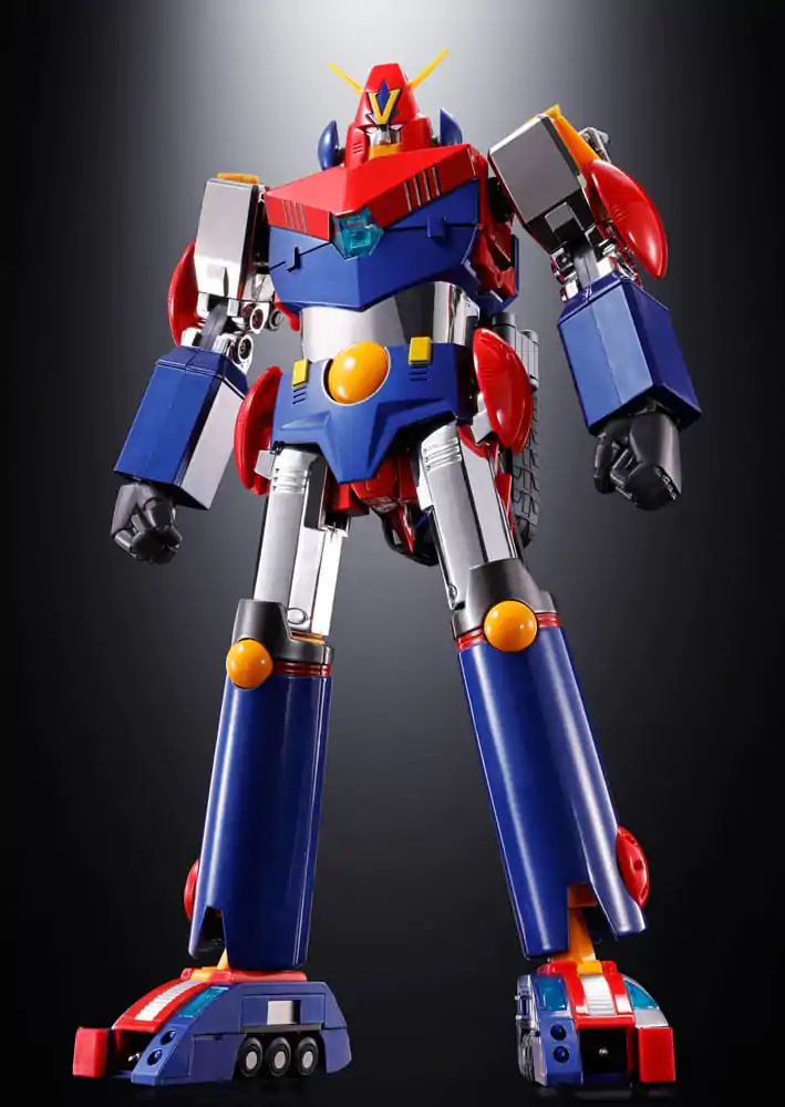 Super Electromagnetic Machine Voltes V Soul of Chogokin Diecast Action Figure GX31-SP Com-Battler V Chogokin 50th Anniversary Ver. 25 cm product photo