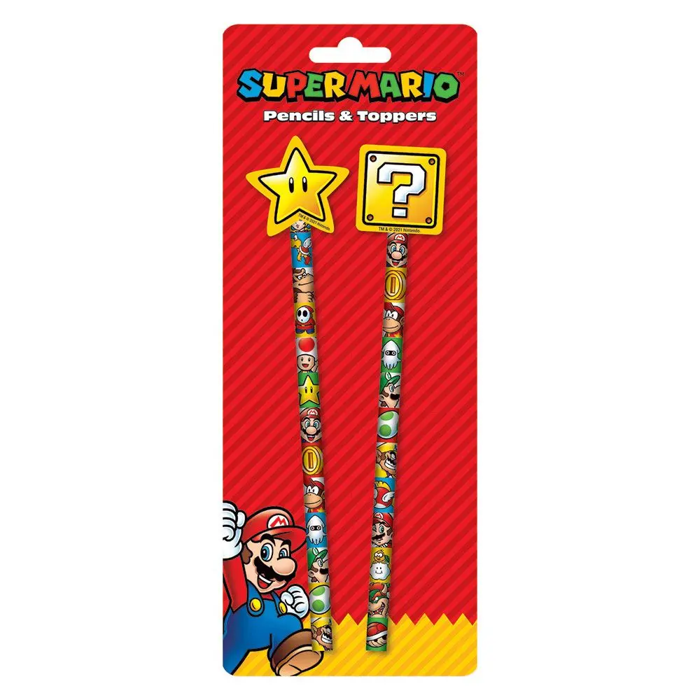 Super Mario 2-Piece Stationery Set product photo